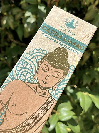 Incenso Capim Limão - Vila Zen