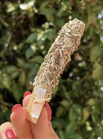 Palo Santo Imantado - Sálvia Branca