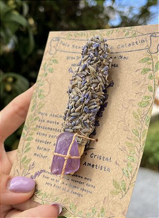 Palo Santo Imantado - Lavanda Celestial