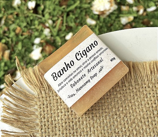 Sabonete Artesanal - Banho Cigano