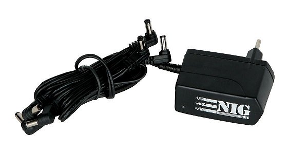 Fonte para Pedal Nig Nf61 9v 6 Saídas Pedais Bivolt Estabilizada