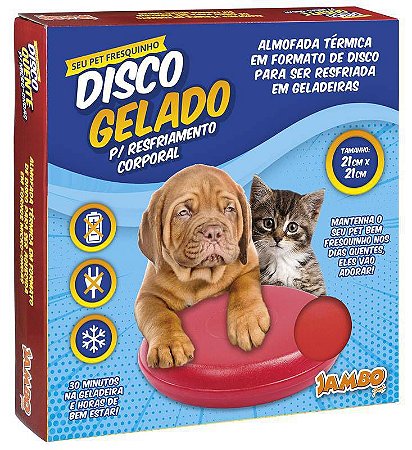 Disco Quente / Gelado para Cães e Gatos Jambo Pet