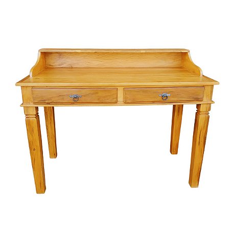 Escrivaninha em Madeira de Demolição 120 x 60 Peroba Rosa Sudeste Rústico