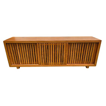 Rack Ripado Madeira De Demolição 180 x 60 Maciço Sudeste Rústico