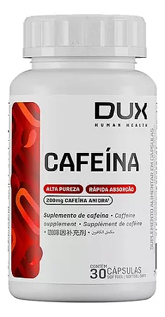 CAFEÍNA - POTE 90 CÁPSULAS DUX