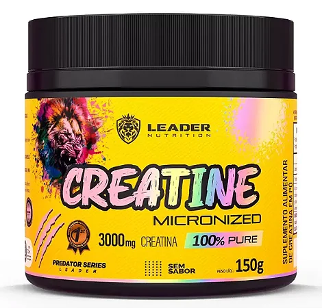 CREATINE MICRONIZED 100% PURE 150G NOVO POTE