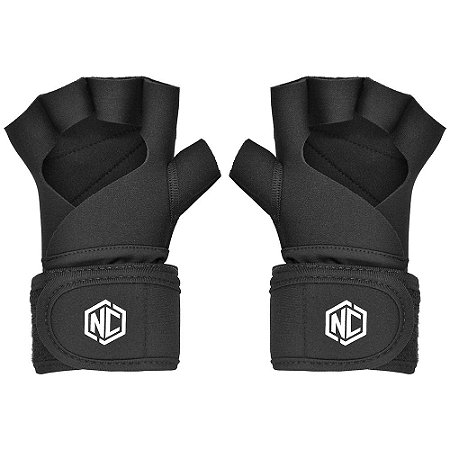Luva Punho em Neoprene (Par) - Preto - NC Extreme