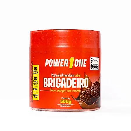 Pasta De Amendoim Brigadeiro 500g Power1One