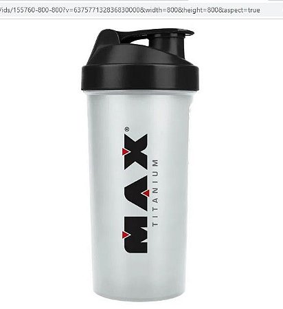 Coqueteleira 700 Ml Incolor Max Titanium