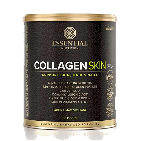Collagen Skin I Essential – Sabor: Limão Siciliano (330g)