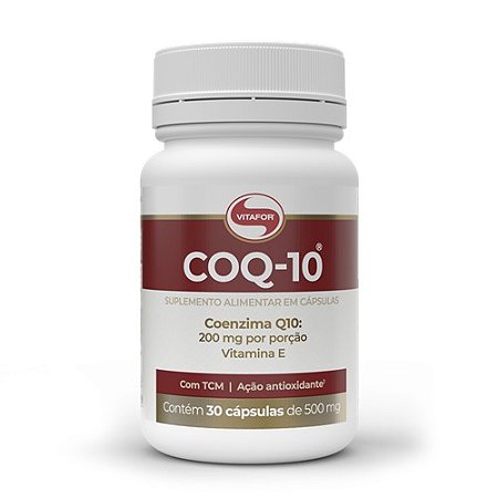 COENZIMA Q10 - COQ10 30 CAPSULAS VITAFOR (100mg por capsula)