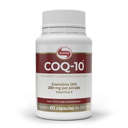 COENZIMA Q10 - COQ10 60 CAPSULAS VITAFOR (100mg por capsula)