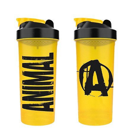 Coqueteleira 600ml - Universal - Amarelo