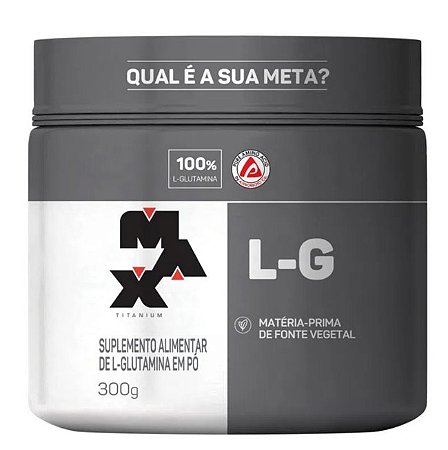 Glutamina L-G  I Max Titanium (300g)