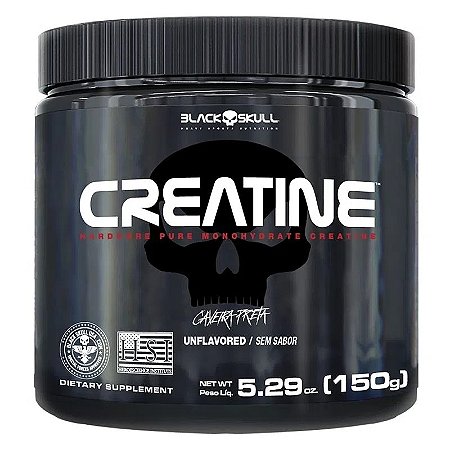 CREATINE 150G BLACK SKULL 100% PURA