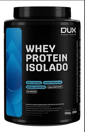 Whey Protein Isolado I Dux Nutrition - Sabor: Baunilha (900g)