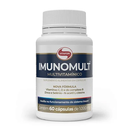 Imunomult Multivitamínico - 60 cap - Vitafor