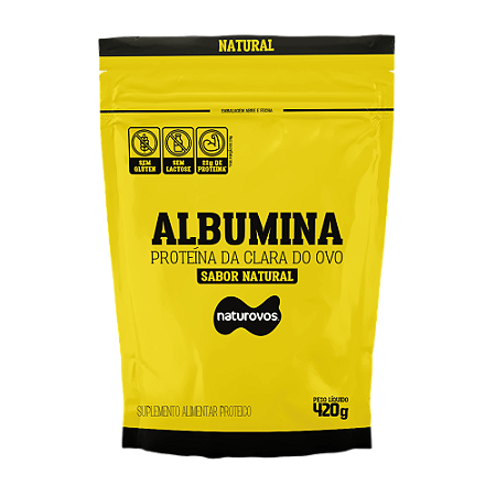 Albumina Naturovos 420g Natural