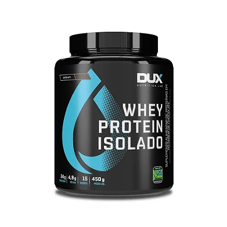 WHEY PROTEIN ISOLADO - POTE 450G DUX CHOCOLATE