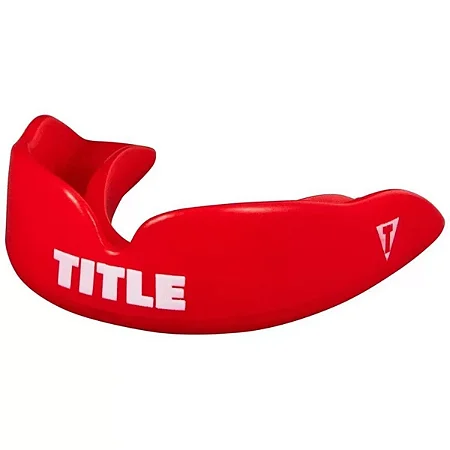PROTETOR BUCAL TITLE SUPER SHIELD VERMELHO