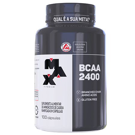 Bcaa 2400 100 Caps - Max Titanium