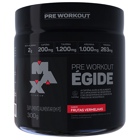Égide I Max Titanium - Sabor: Frutas Vermelhas (300g)
