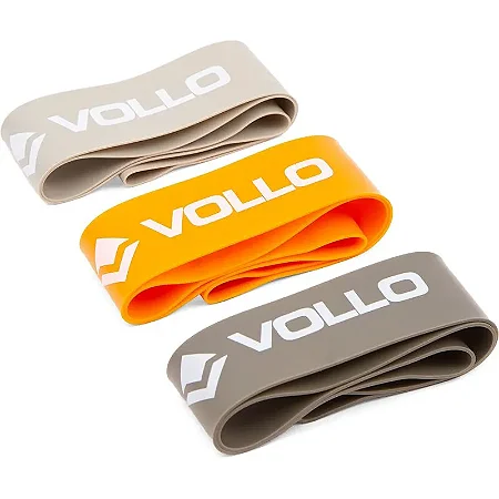 KIT 3 FAIXAS ELÁSTICAS MINI BANDS VOLLO