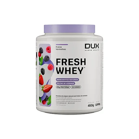 FRESH WHEY 450G - FRUTAS VERMELHAS DUX