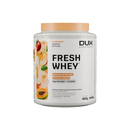 Fresh Whey I Dux Nutrition - Sabor: Vitamina de Frutas (450g)