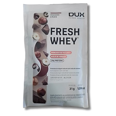 FRESH WHEY SACHE - CHOCOLATE BELGA E AVELA 29G DUX