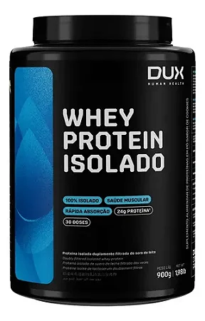 Whey Protein Isolado I Dux Nutrition - Sabor: Chocolate Branco (900g)
