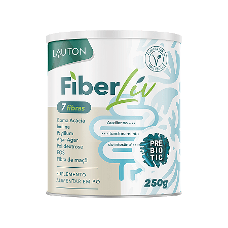 FIBERLIV® Prebiótico 7 Fibras 250g | Lauton