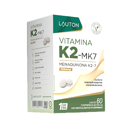Vitamina K2 (MK-7) - 149mcg - 60 comprimidos