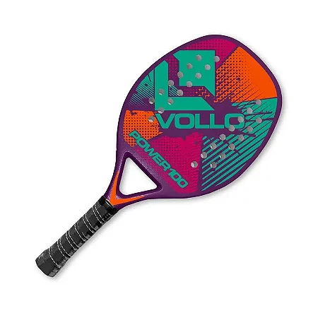 RAQUETE DE TENIS DE PRAIA ROXA VOLLO