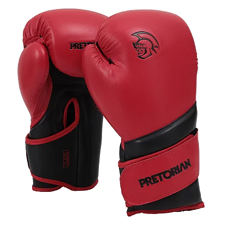 Luva De Boxe E Muay Thai Elite - Pretorian 12oz Vermelho/Preto