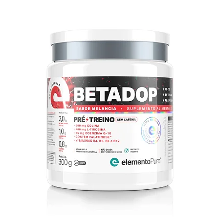 Betadop | Elemento Puro – Sabor: Melancia (300g)