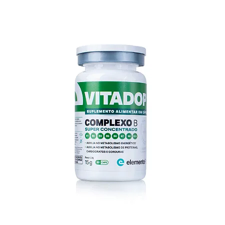 VITADOP B - COMPLEXO B - 60 CAPSULAS ELEMENTO PURO