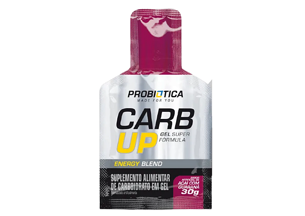 Carb Up Gel Super Fórmula Açai com Guarana Probiotica