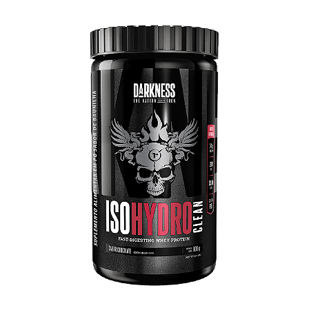 Iso Hydro Clean 900g Isolado e Hidrolisado Chocolate - Darkness