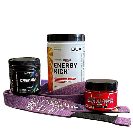 Combo Jiu-Jitsu: Creatina + Energy Kick + Beta Alanina