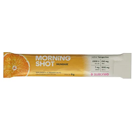 Morning Shot 2.0 - Sabor: Tangerina 6g