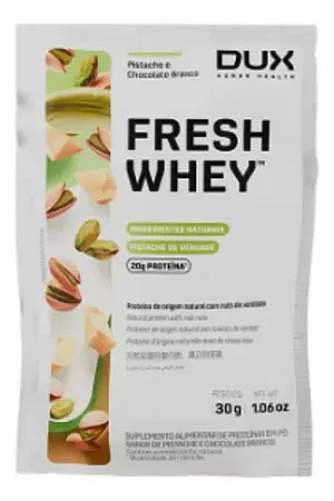 FRESH WHEY SACHE - PISTACHE E CHOCOLATE BRANCO 29G DUX