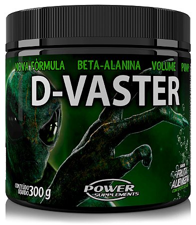 Pré Treino D-Vaster 300g - Power Supplements (Sabor: Fruta Alienigena)