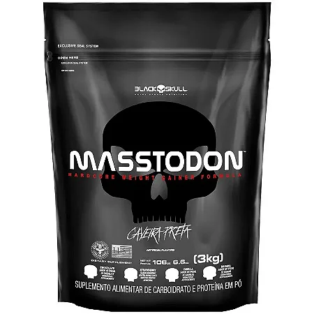 Refil Hipercalórico Masstodon - BlackSkull 3KG