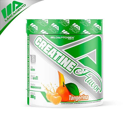 Creatina Flavor I Adaptogen - Sabor: Tangerina (300g)