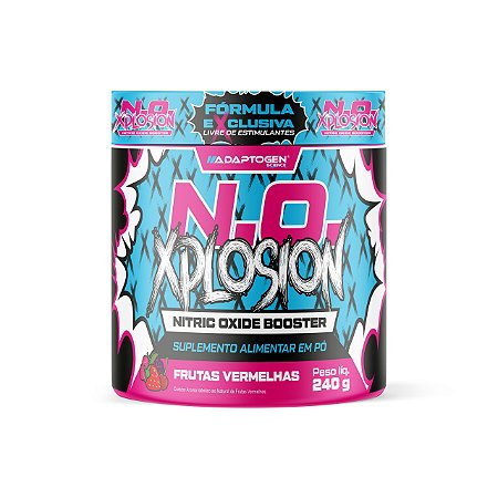 N.O Xplosion I Adaptogen - Sabor: Frutas Vermelhas (240g)