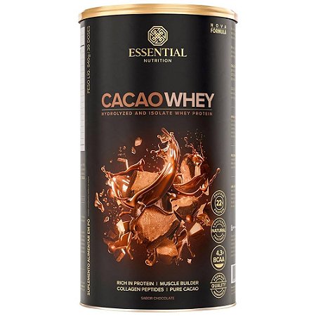 Cacao Whey Lata I Essential (840G)