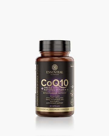 Coenzima Q10 100mg + Ômega 3 I Essential (60 cápsulas)