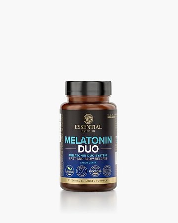 Melatonin Duo I Essential - Sabor: Menta (120 comprimidos)
