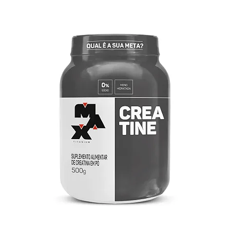 Creatina 500g - Max Titanium Mono-Hidratada